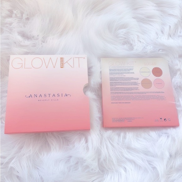 New, unused Anastasia sugar glow kit highlighter for cheeks, face, eyes and body - Picture 3 of 4